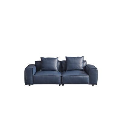 Causeuse en cuir EK8008