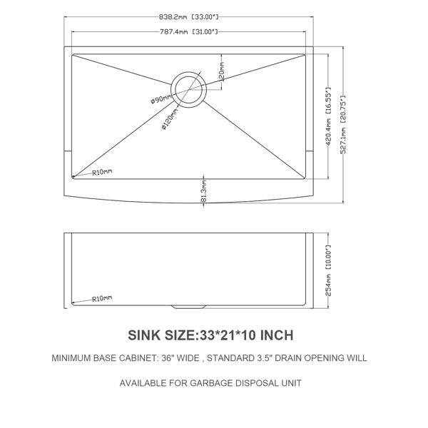 Product Dimensions