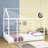 Full Metal House Bed-1599567124
