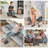 Stylish Small Ottoman Foot Rest With Upholstery And Durable Legs,  For Living Room Comfort And Decor-1181585985