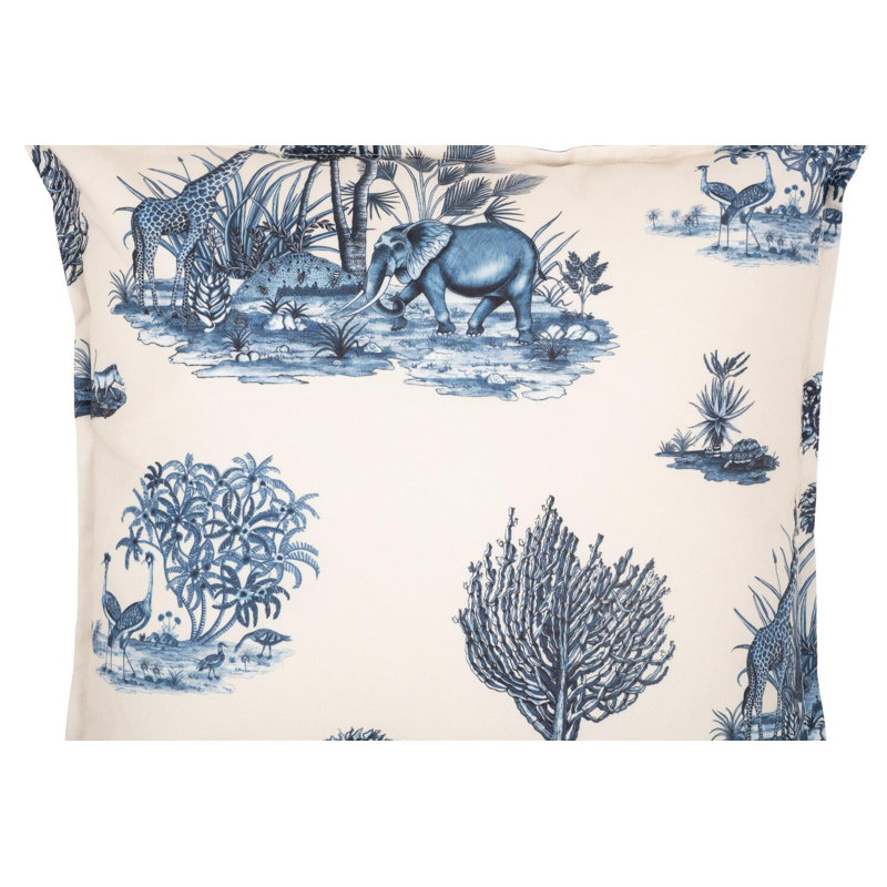 Ardmore Cotton Pillow, Tanzanite