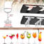 Parlington Hanging Wine Glass Rack in Black