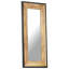 Lenny Wood Flat Wall Mirror-1156794149