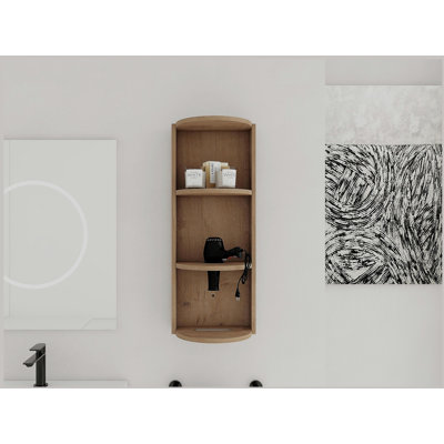 12" Bathroom Wall-Mounted Storage Rack