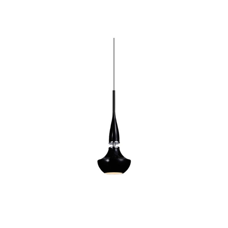 Wicklund Azzardo 1 - Light Novelty Pendant, Black