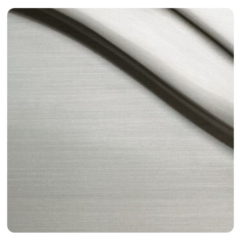 Arael Shaved Alabaster Rocks Cast Into Resin Flush Mount, Self Ballast LED, Brushed Nickel