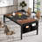 Martinas 63 " Rectangle Conference Table and 0 Chairs