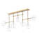 Anusca 7 - Glass Modern Orb Linear Chandelier