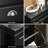 Narrow Entryway Shoe Storage Cabinet Shoe Rack with 2 Flip Drawers for Living Room, Hallway, Black-681661586-714169051
