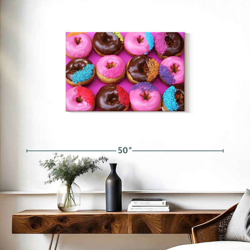 Yarlin Sprinkled Donuts, H 20 po x l 30 po