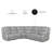 Malounta Wellkamp Leather 6-Piece Power Reclining Sectional-1686270173