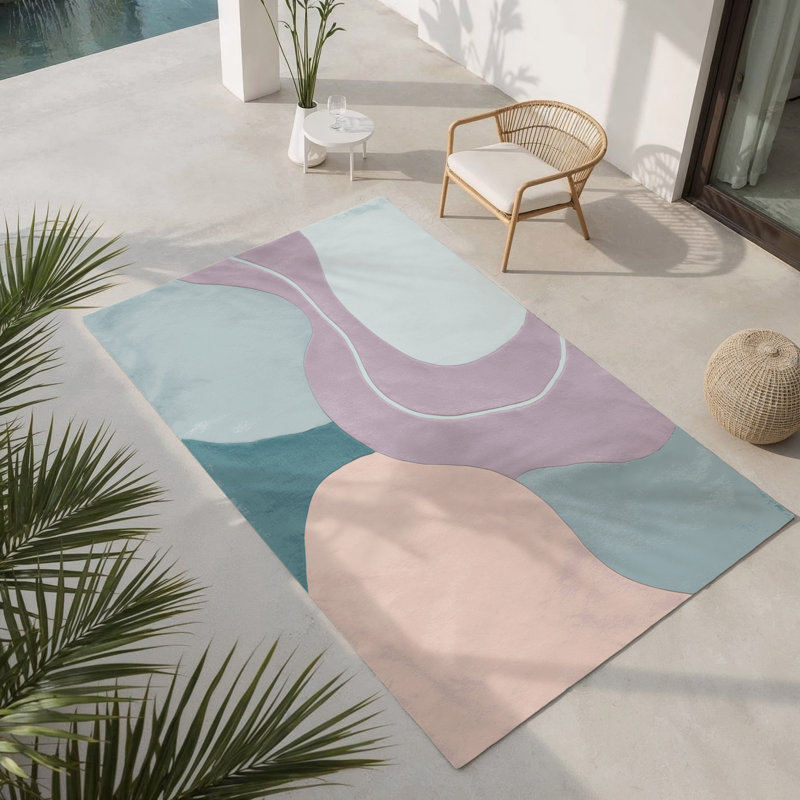 Tapis intérieur et extérieur Soft Horizon, Rectangulaire 3 pi x 5 pi