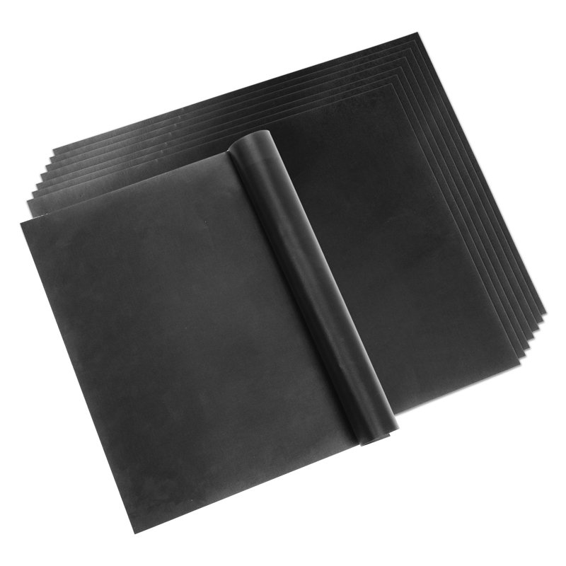 Tapis antiadhésif pour barbecue, Noir, 8
