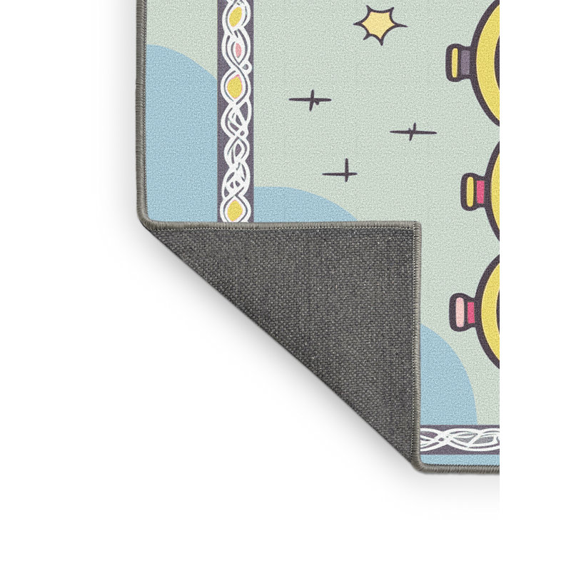 Tapis pour enfant Zoomie, Rectangle 5 pi x 7 pi
