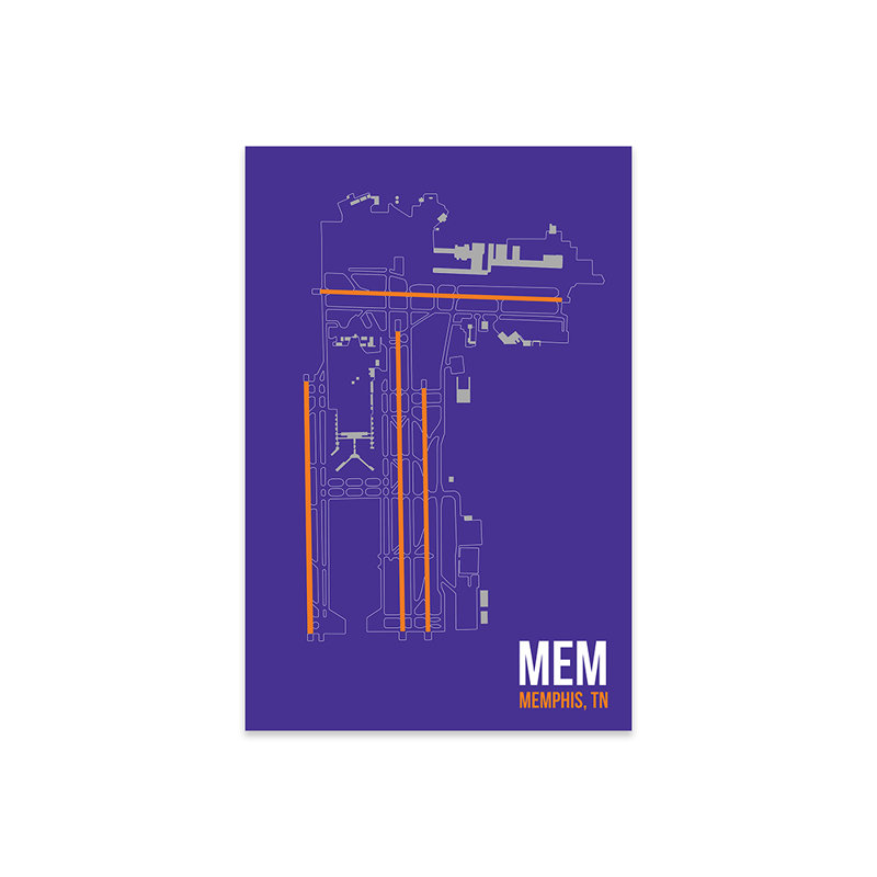 Memphis - peinture sans cadre