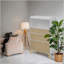 Three Drawer Storage Cabinet, Can Be Used In Dining Room, Kitchen, Bedroom. Solid Wood Frame