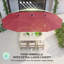 Parasol de jardin à double face avec parasol pour l'extérieur-539011170