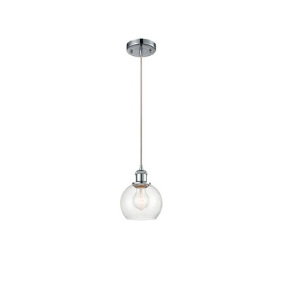 Luminaire suspendu sphérique 1 lumière Roxane
