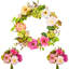 Décoration murale florale 18 po-129198975