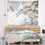 Tapisserie art floral bleu chinois-28503657