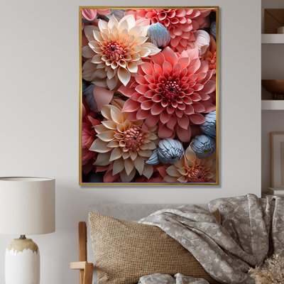 " Soft Elegance Mums Flowers III "