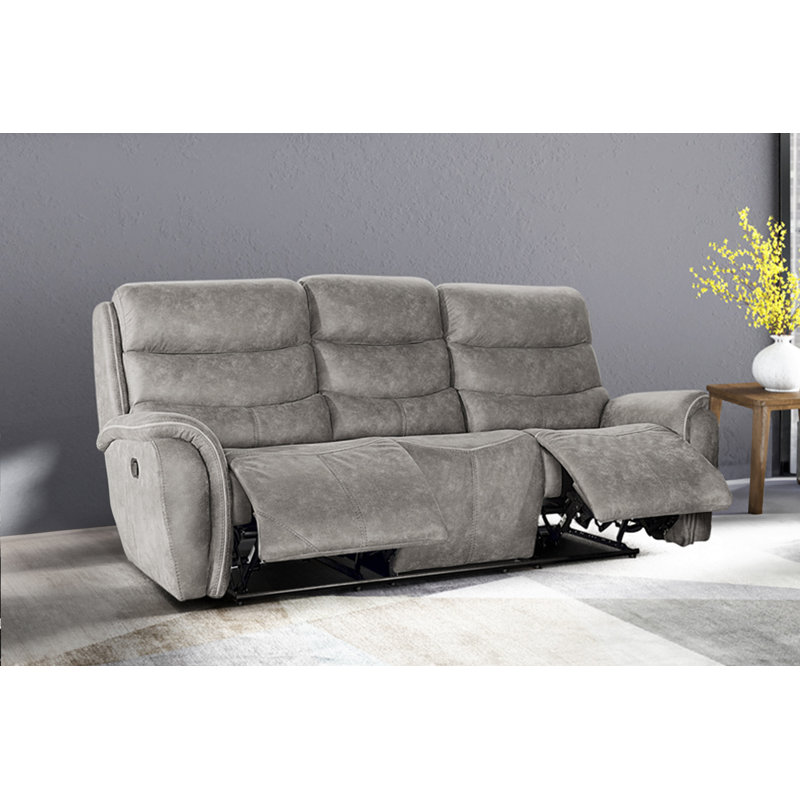 Canapé inclinable rembourré 90,6 po Rieka