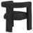 Jeremas Boucle Upholstered Accent Side Chair Black-1332008103