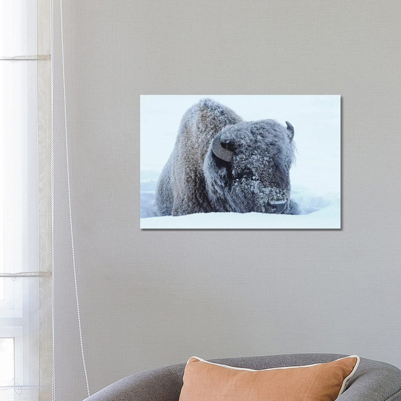 Frosty 1 Piece Wrapped Canvas Wall Art, 66.04 cm H x 45.72 cm W x 3.175 cm D