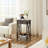Kempst 15.7'' W Metal Nightstand-642862121-627158266