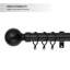 Nuha Iron Adjustable 210cm to 120cm 2.8cm Single Curtain Pole-836541721-824443514