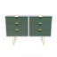 Fully Assembled Amilyn 6 Drawer 112Cm W Double Dresser-449446998