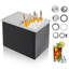 304 Stainless Steel Drop-in Ice Chest – Large-Capacity Outdoor Kitchen Cooler, Food-Safe Countertop Beverage Cooler, Bar Drink Cooler & Patio Party Ice Storage Bucket