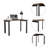 Cabo Writing Desk, Four Legs (Desk)