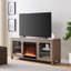 Meuble télé pour téléviseur de 65 po ou moins avec foyer Quincy-212457506