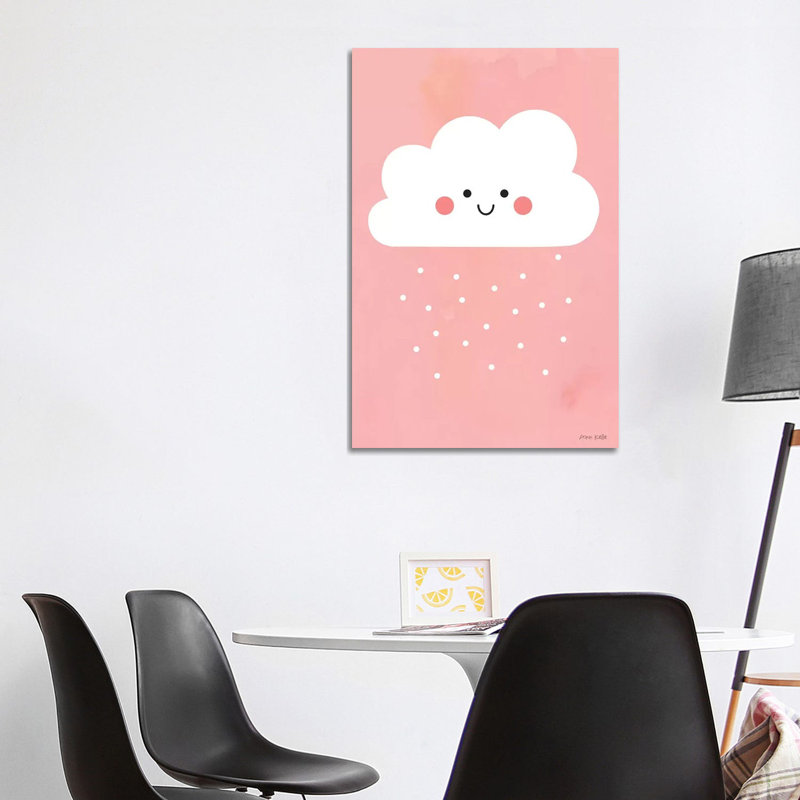 Happy Cloud I by Ann Kelle - Wrapped Canvas Print, 101.6 cm H x 66.04 cm W x 1.91 cm D