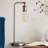 Moxee 45.3Cm Silver Arched Table Lamp Set