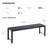 Allanah Metal Outdoor Bench-917780247