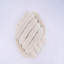 060-Chenille, tabouret de maquillage avec repose-pieds