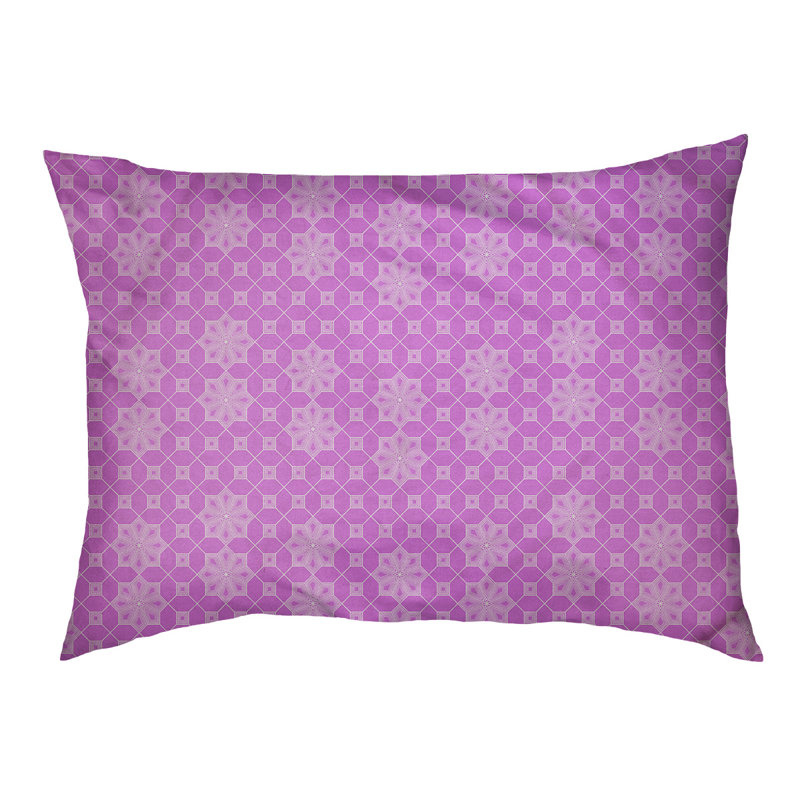 Coussin pour chien Byrge, Mauve, Moyen (l 29,5 po x P 19,5 po x H 9,5 po)