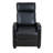 Black Faux Leather Recliner Chair