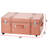 Texture Brand Designer Trunk with Wheels - Pink Snakeskin