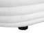 Grand repose-pieds de rangement Burbach - blanc