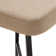 Etna Swivel Upholstered Counter Stool with Metal Frame
