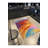 Multi Color Abstract Fringed Modern Decorative Machine Washable Area Rug-2015114692