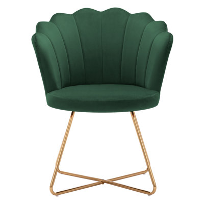 Focht 27.5" Wide Velvet Papasan Chair