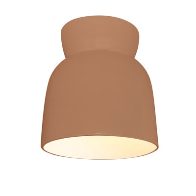 Logan 8" Single Light Flush Mount