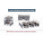 Système de cloison modulaire Harmony - mur additionnel 70 po x 70 po