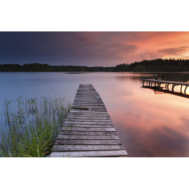Silent Place - Wrapped Canvas Print, 30cm H x 46cm W x 3.8cm D