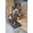 Two Horse Riders Racing Each Other Bronze Statue -  Size: 45"L x 21"W x 42"H