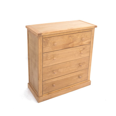 Una 90cm W 4 - Drawer Chest of Drawers